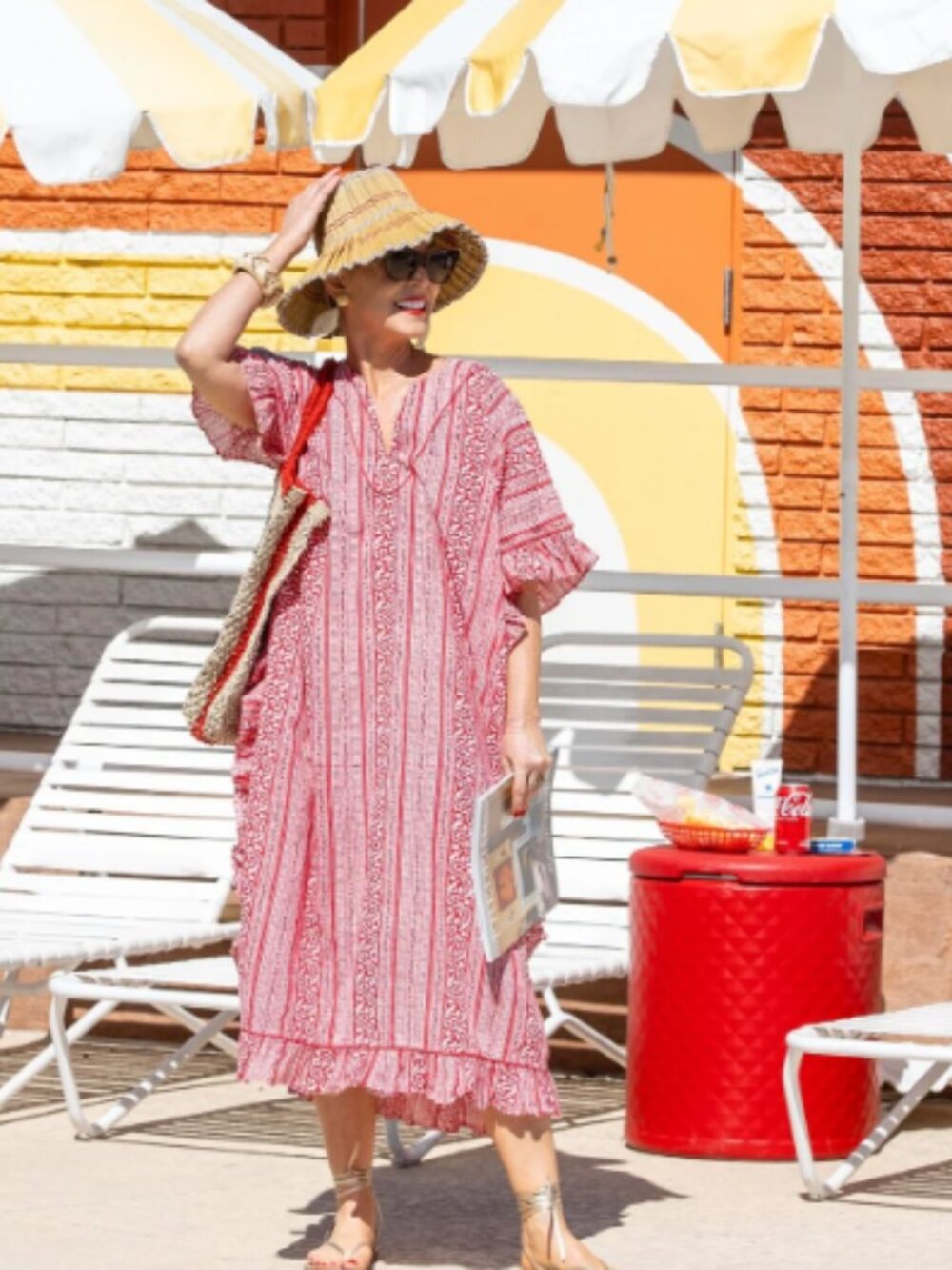 Printfresh X Pencil & Paper Caftan